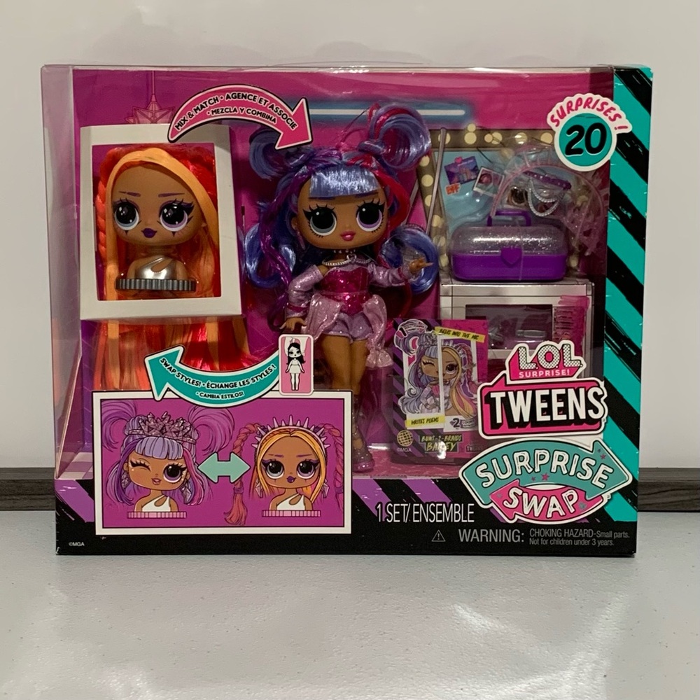 L.O.L. Surprise! Tweens Surprise Swap Buns-2-Braids Bailey Fashion Doll-New